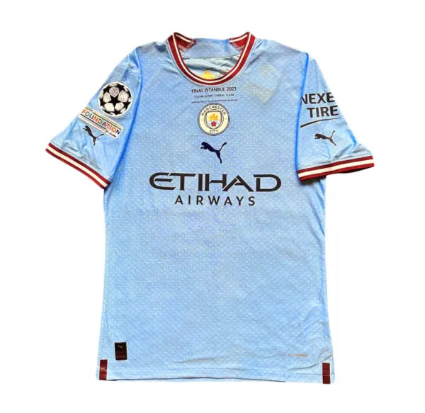 Camiseta retro Manchester City 22/23 1ª equipación – Edición Final Champions