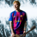 FC Barcelona Primera Equipación 25-26 – Ed Sheeran