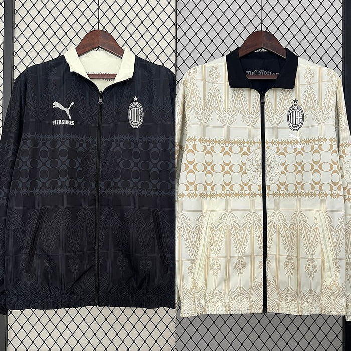 Chaqueta reversible AC Milan x Pleasures