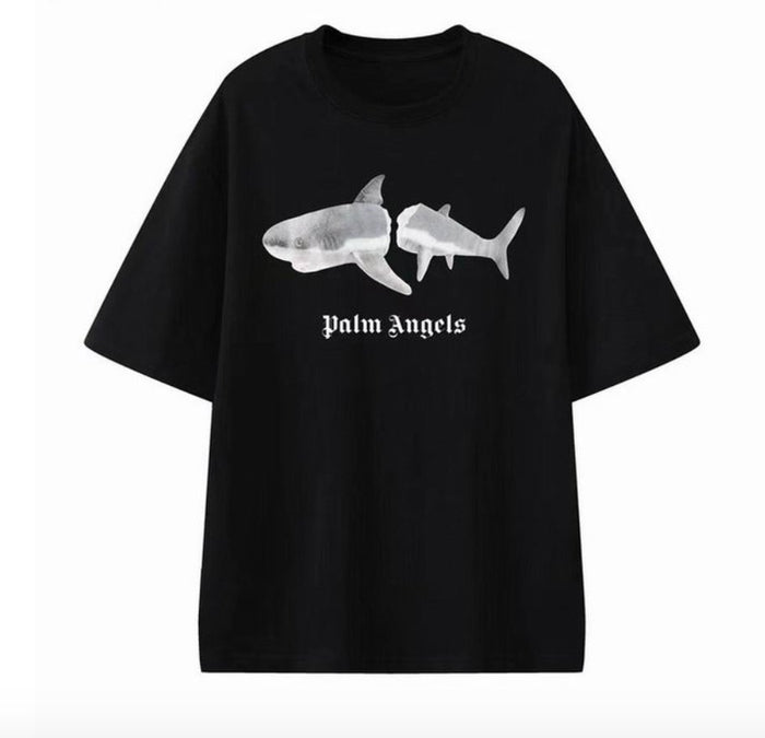 Camiseta Palm Angels Negra SHARK