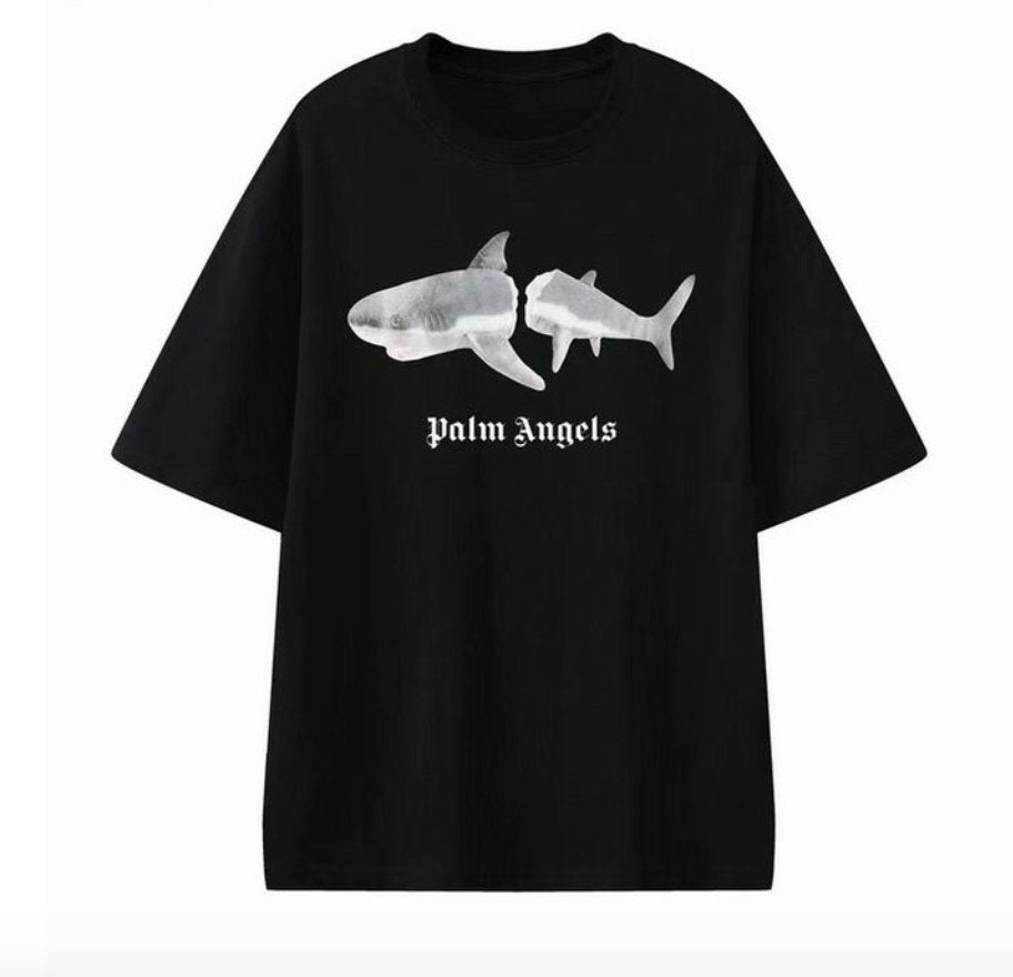Camiseta Palm Angels Negra SHARK