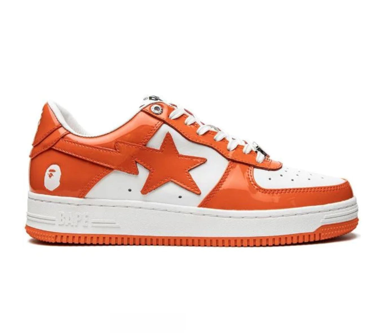 BAPE STA Low Orange