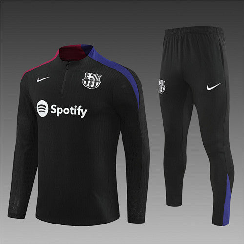 Chándal FC Barcelona 24/25 Negro – Versión jugador
