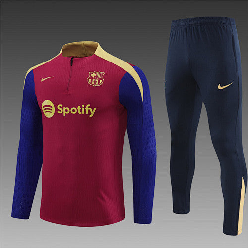 Chándal FC Barcelona 24/25 Rojo – Versión jugador