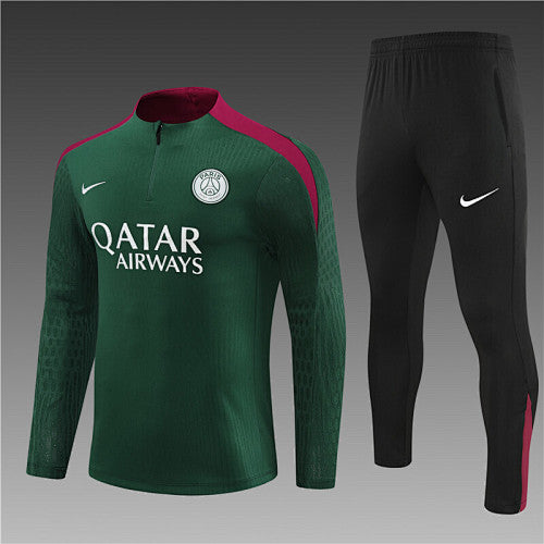 Chándal Paris 24/25 Verde – Versión jugador