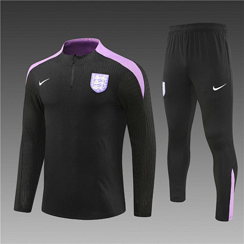 Chándal Inglaterra 24/25 Negro – Versión jugador