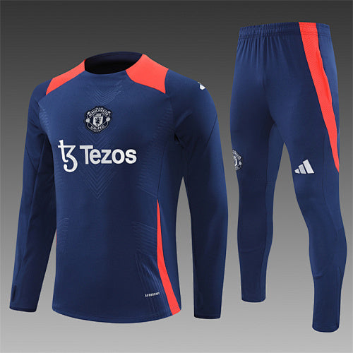 Chándal Manchester United 24/25 Azul royal – Versión jugador
