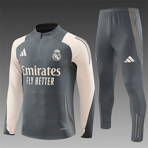 Chándal Real Madrid 24/25 Gris oscuro