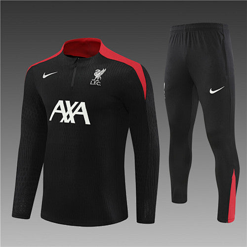 Chándal Liverpool 24/25 Negro – Versión jugador
