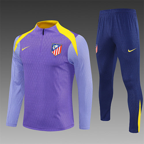 Chándal Atlético de Madrid 25/26 Morado – Versión jugador