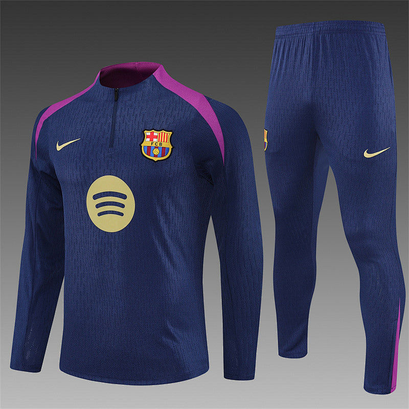 Chándal FC Barcelona 25/26 Azul royal – Versión jugador