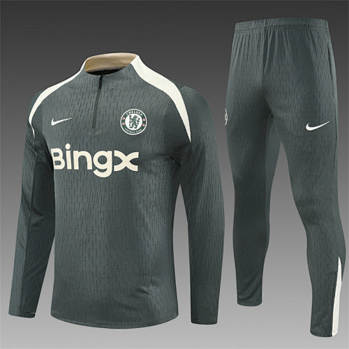 Chándal Chelsea 25/26 Verde – Versión jugador