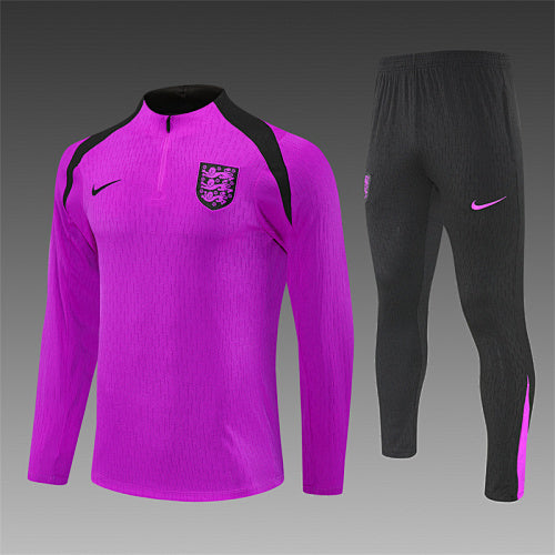 Chándal Inglaterra 25/26 Morado – Versión jugador