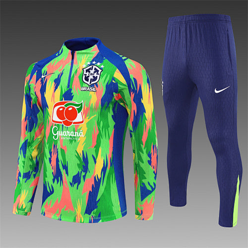 Chándal Brasil 25/26 Verde – Camuflaje