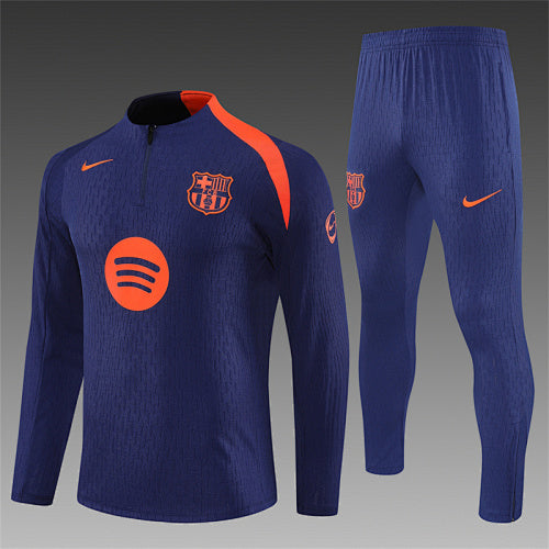Chándal FC Barcelona 25/26 Azul royal – Versión jugador · Estilo T90