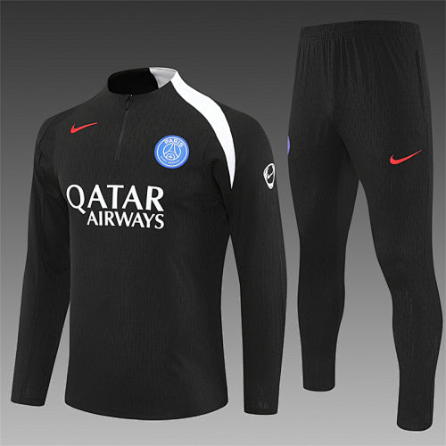 Chándal Paris 25/26 Negro – Versión jugador · Estilo T90