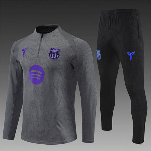 Chándal FC Barcelona 25/26 Gris – Edición especial