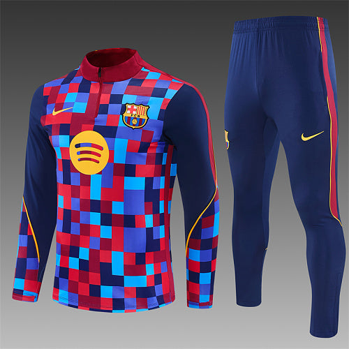 Chándal FC Barcelona 26/27 Rojo y azul – Camuflaje