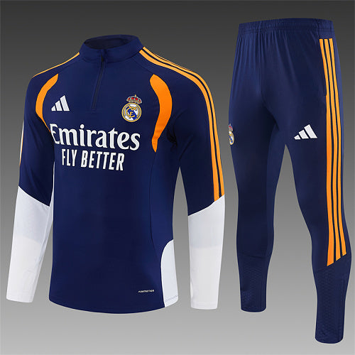 Chándal Real Madrid 26/27 Azul royal y amarillo