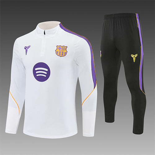 Chándal FC Barcelona 26/27 Blanco – Edición especial