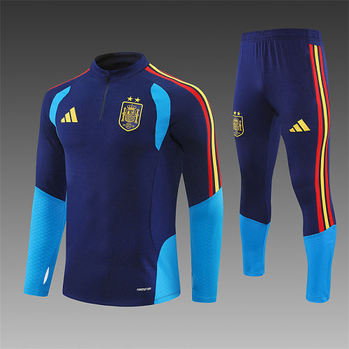 Chándal España 26/27 Azul royal – Dos estrellas
