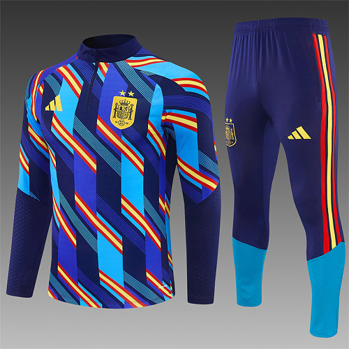 Chándal España 26/27 Azul royal – Camuflaje · Dos estrellas