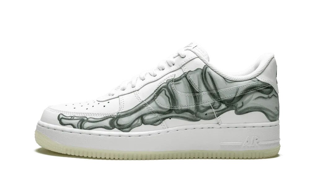 AF1 Low White Skeleton