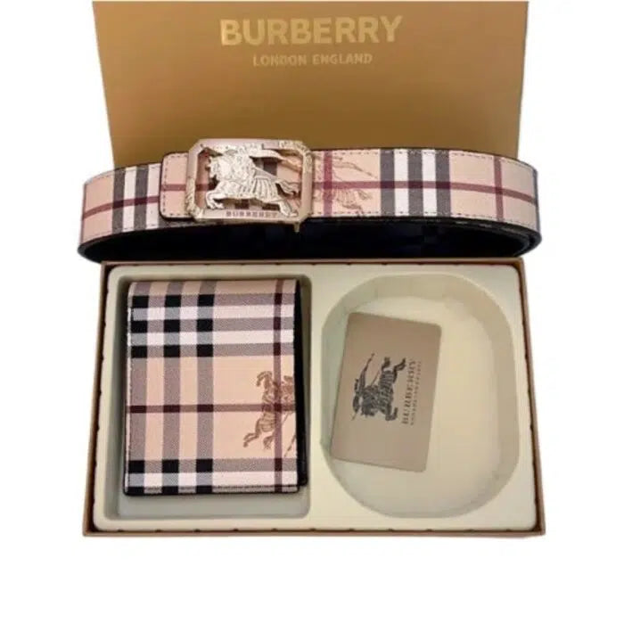 Belt + Wallet Burberry