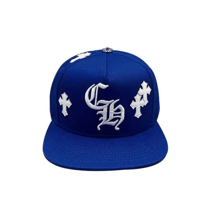 Cap Chrome Hearts Cross Patch Blue