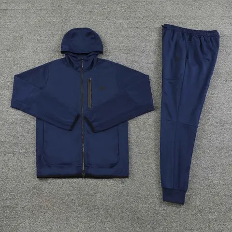 Conjunto Nike Sportswear Tech Fleece Azul Escuro