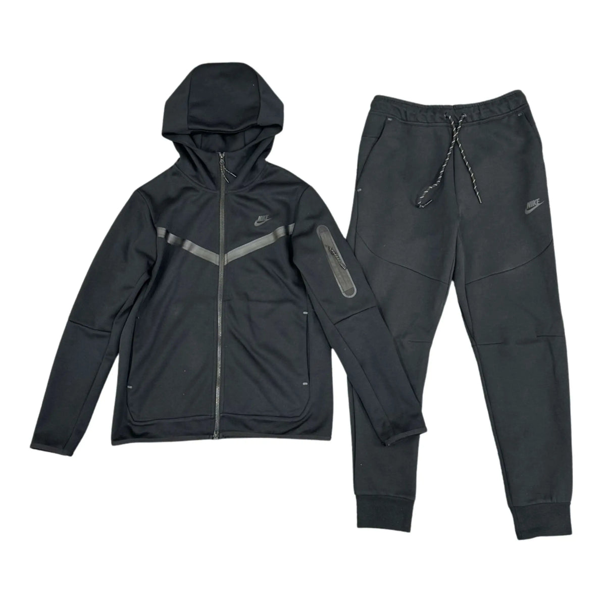 Conjunto NIKE TECH Fleece «Negro» Algodón Real