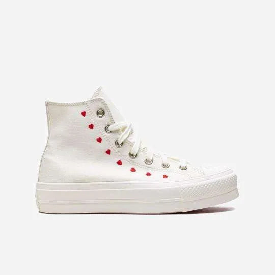 Converse All Star- Plataforma Corazones