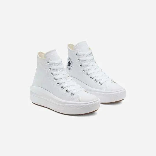 Converse All Star- Platform Seasonal Blancas