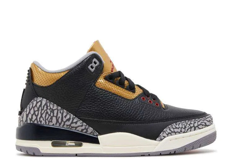 JORDAN RETRO 3 ‘BLACK GOLD’