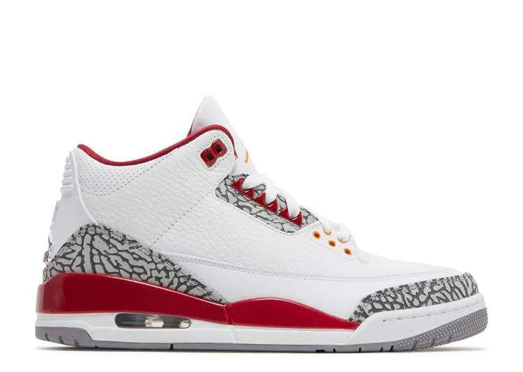 JORDAN RETRO 3 ‘CARDINAL RED’