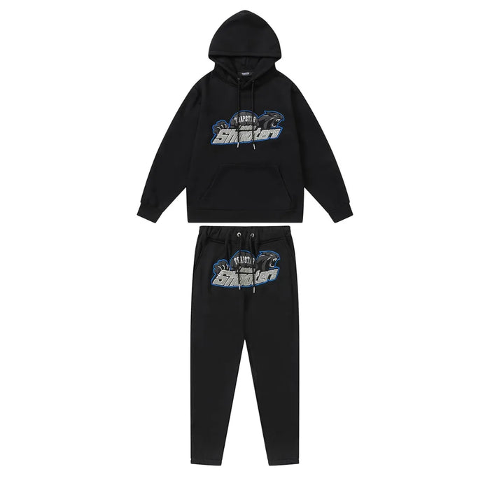 London Shooters Black Blue Tracksuit