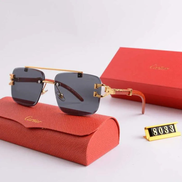 Sunglasses Cartier Rimless