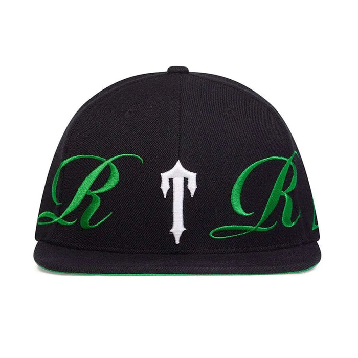 Cap Trapstar Script Fitted Cap Black/Green
